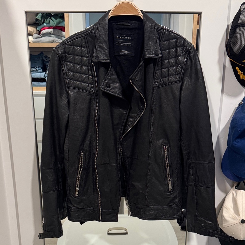 All Saints Leather Jacket